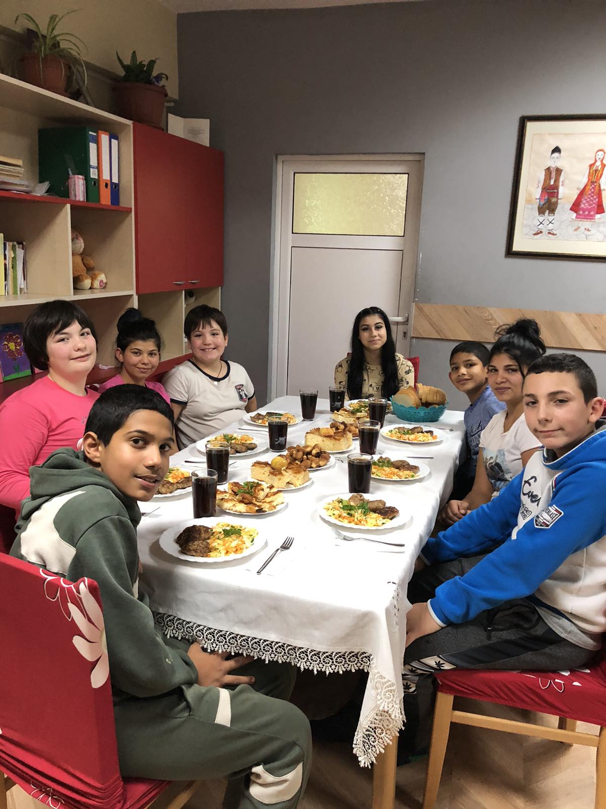 Снимка от дейностите в центъра